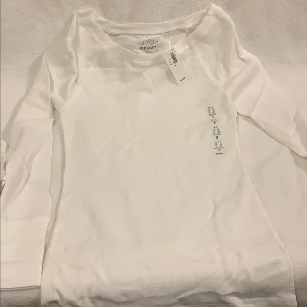 Old Navy long sleeve waffle tee